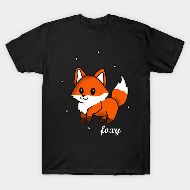 Foxy T-Shirt by deadlydelicatedesigns